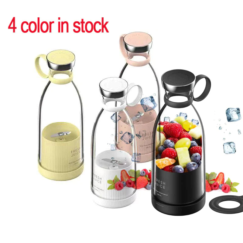 Portable Blender Orange Juicer Electric Fresh Juice Extractors Wireless Blender Bottle Smoothie Blender Citrus Squeezer Bullet